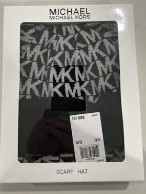 Michael Michael Kors Hat and Scarf Set - New in Box